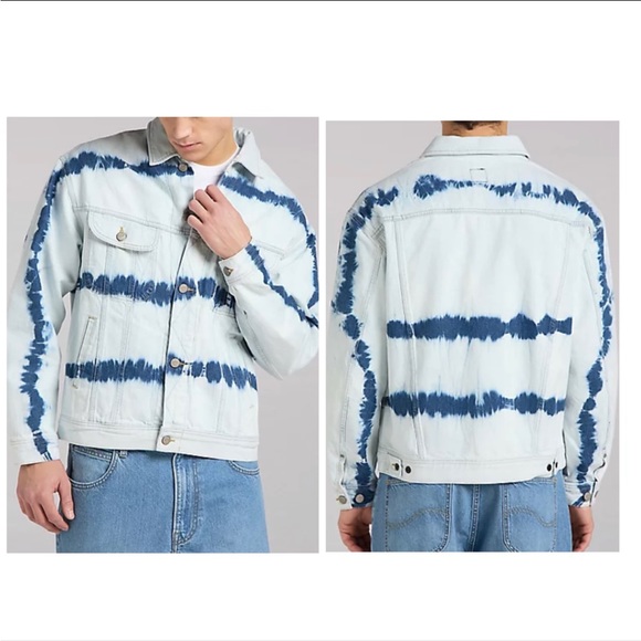 LEE NWOT European Collection Relaxed Rider Jacket in 90s acid, Size XL - Picture 1 of 15